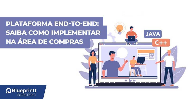 Plataforma end-to-end em compras